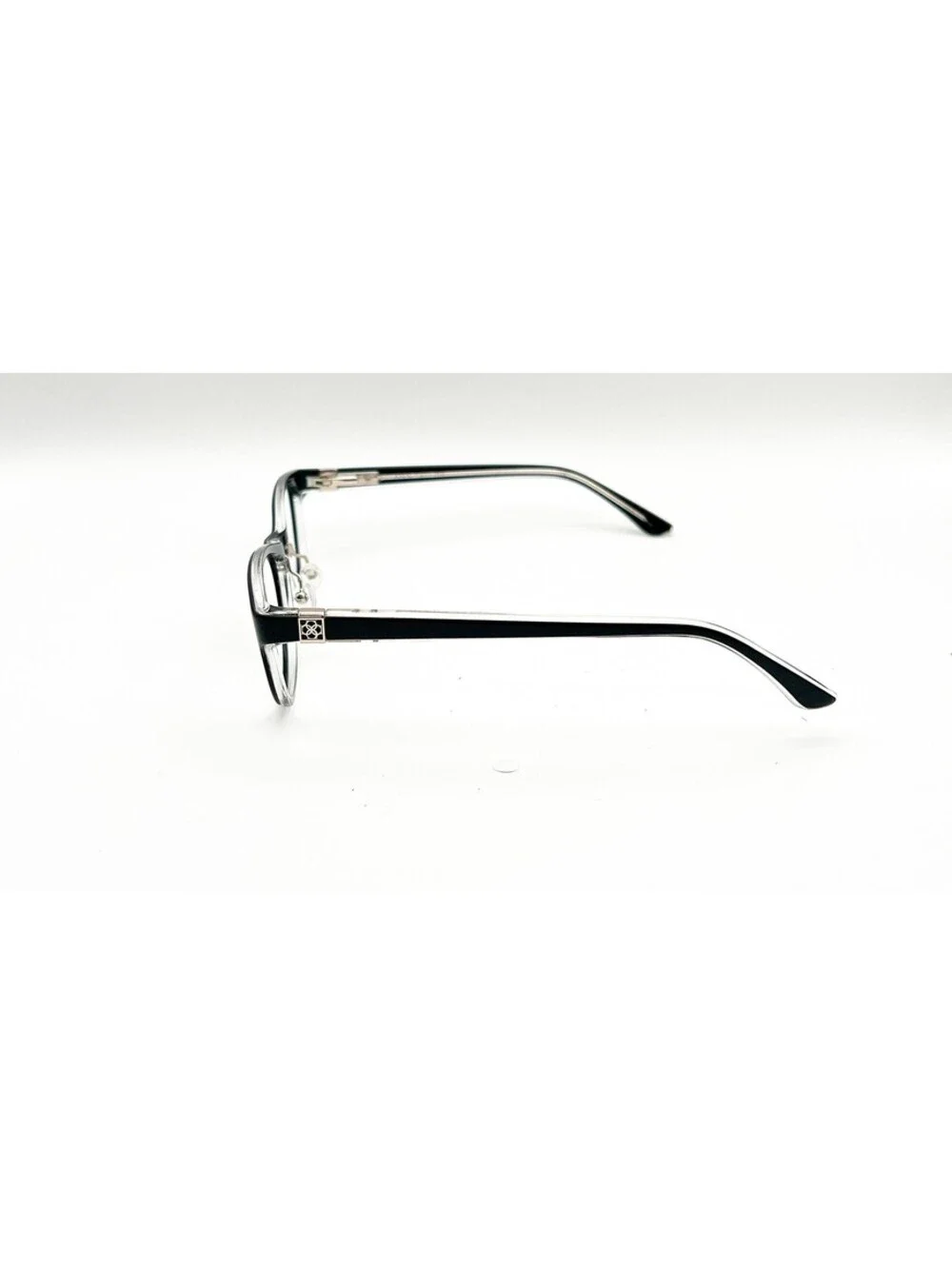 Ann Taylor At402 C01 Black Crystal Authentic Eyeglasses 53-16-135